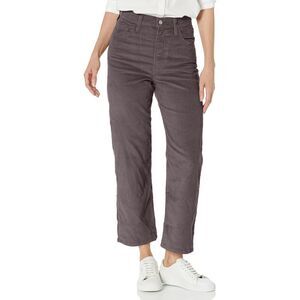 Levi's -  Women's Straight Leg Relaxed Fit Ankle Gray Corduroy